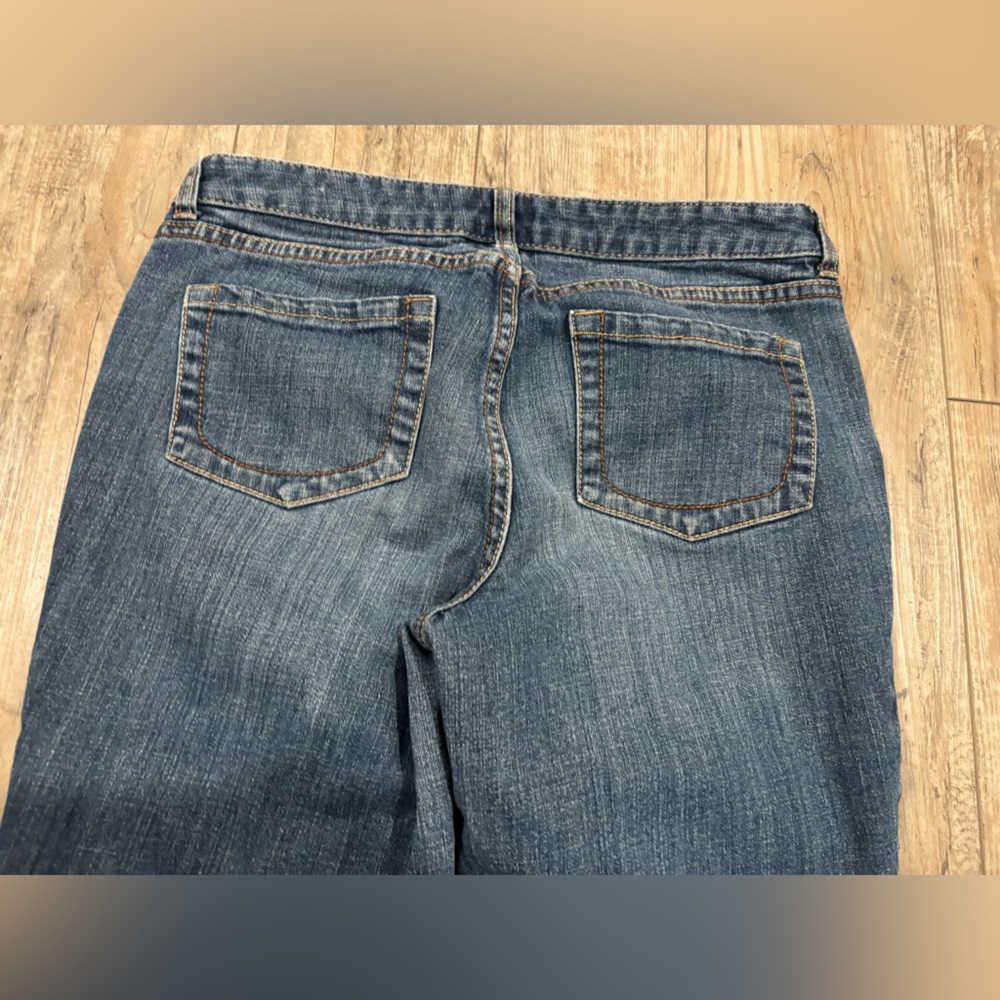 Christopher & Banks Dark Blue Flare Jeans - Picture 9 of 9